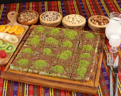 Klasik Çikolatalı Katmer